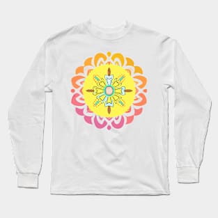 mandala Clamber drawingmandala Flutter stuffed Long Sleeve T-Shirt